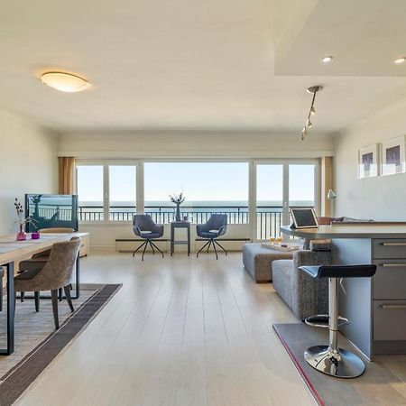 Skyline App 5P Met Prachtige Uitzichten & Terras Apartment Oostende Bagian luar foto