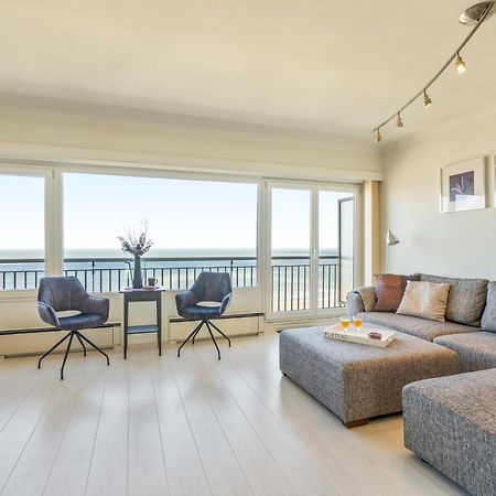 Skyline App 5P Met Prachtige Uitzichten & Terras Apartment Oostende Bagian luar foto