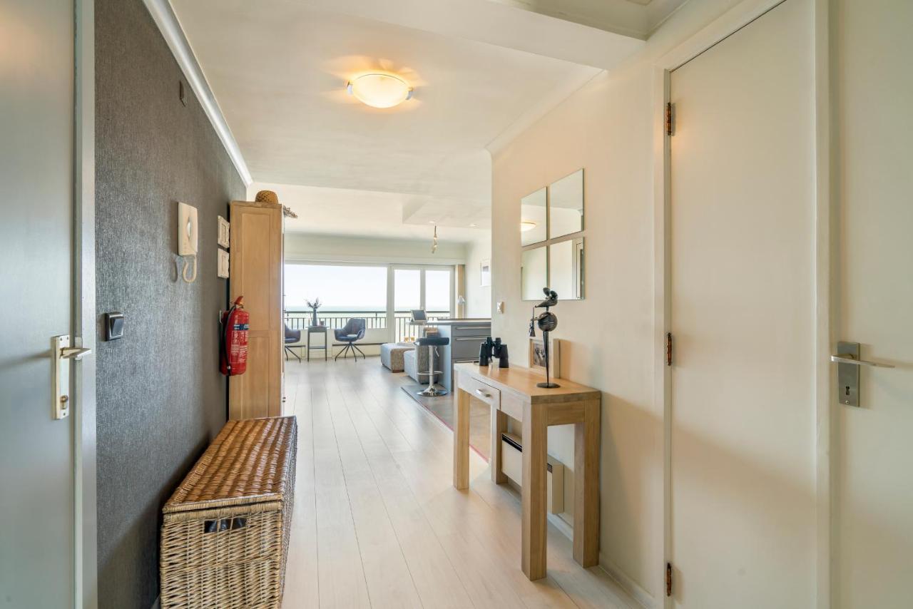 Skyline App 5P Met Prachtige Uitzichten & Terras Apartment Oostende Bagian luar foto